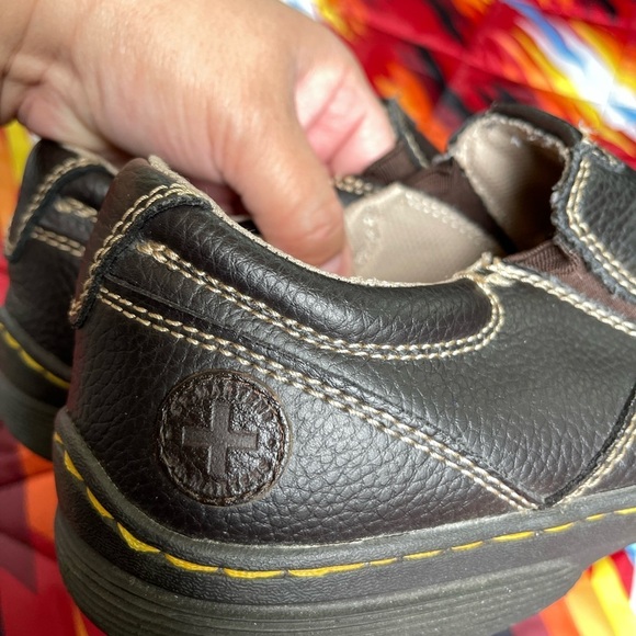 Dr Martens Men Shoe Colton Size 11M Brown Casual Slip On Loafer - Picture 3 of 5